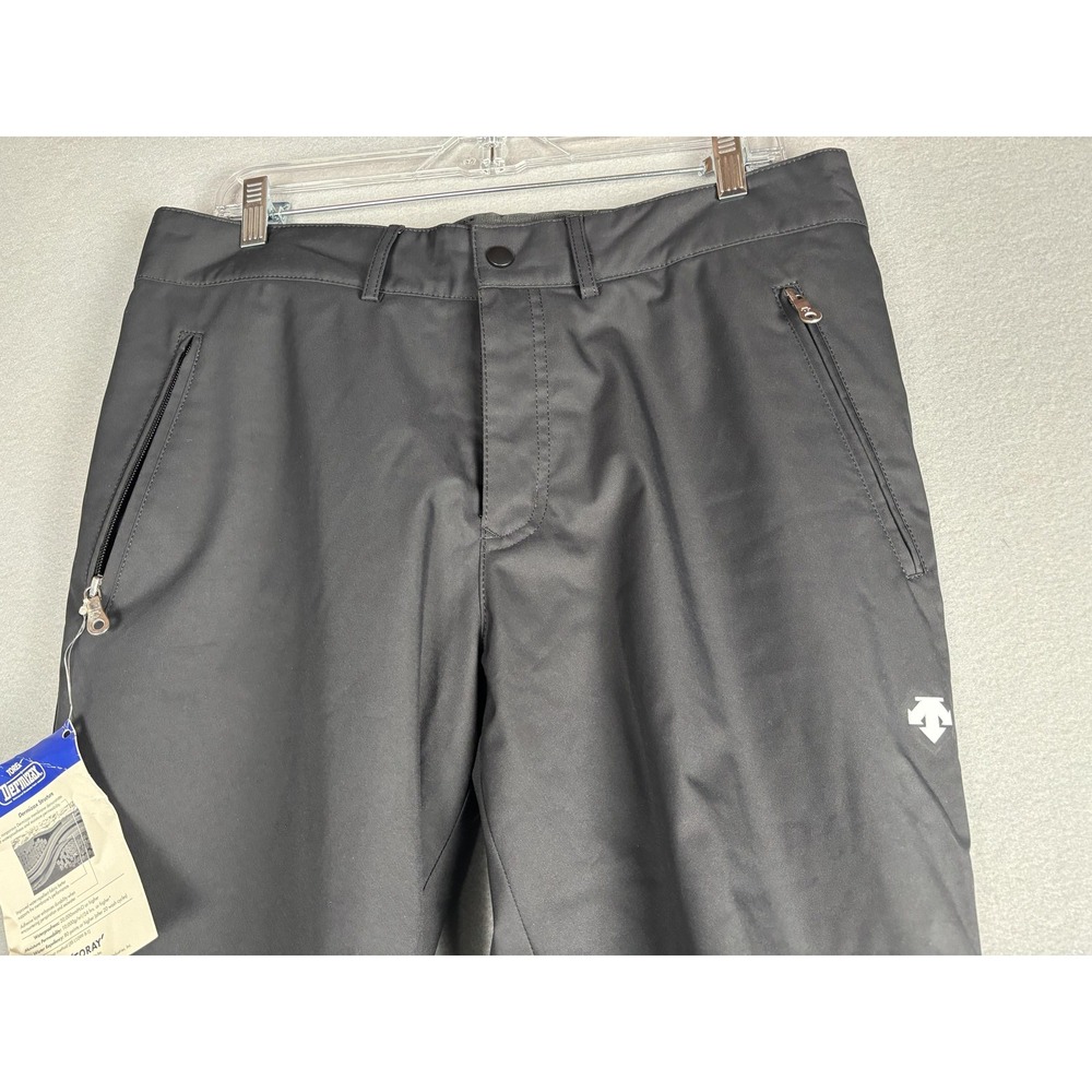 Descente Pants Womens 12 Black Dermizax Waterproof Insulated Ski Snow Outdoor - Picture 14 of 16